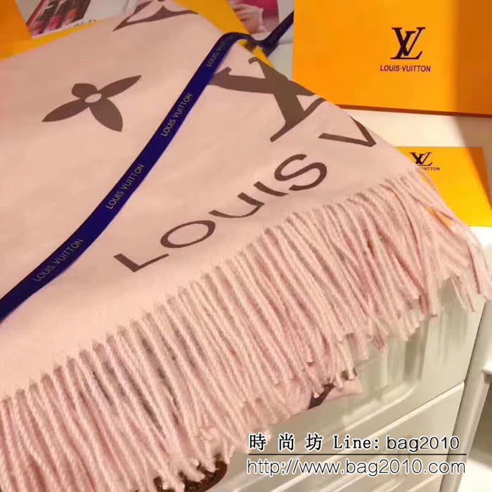 路易威登LV2018專櫃新款 lv花卉印花圍巾 LLWJ6737